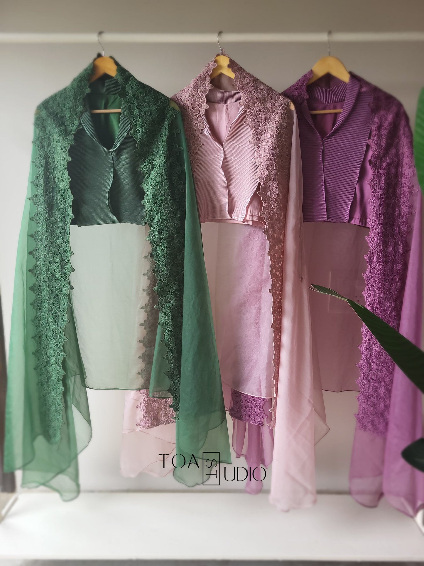 Drape Skirt Partywear Set