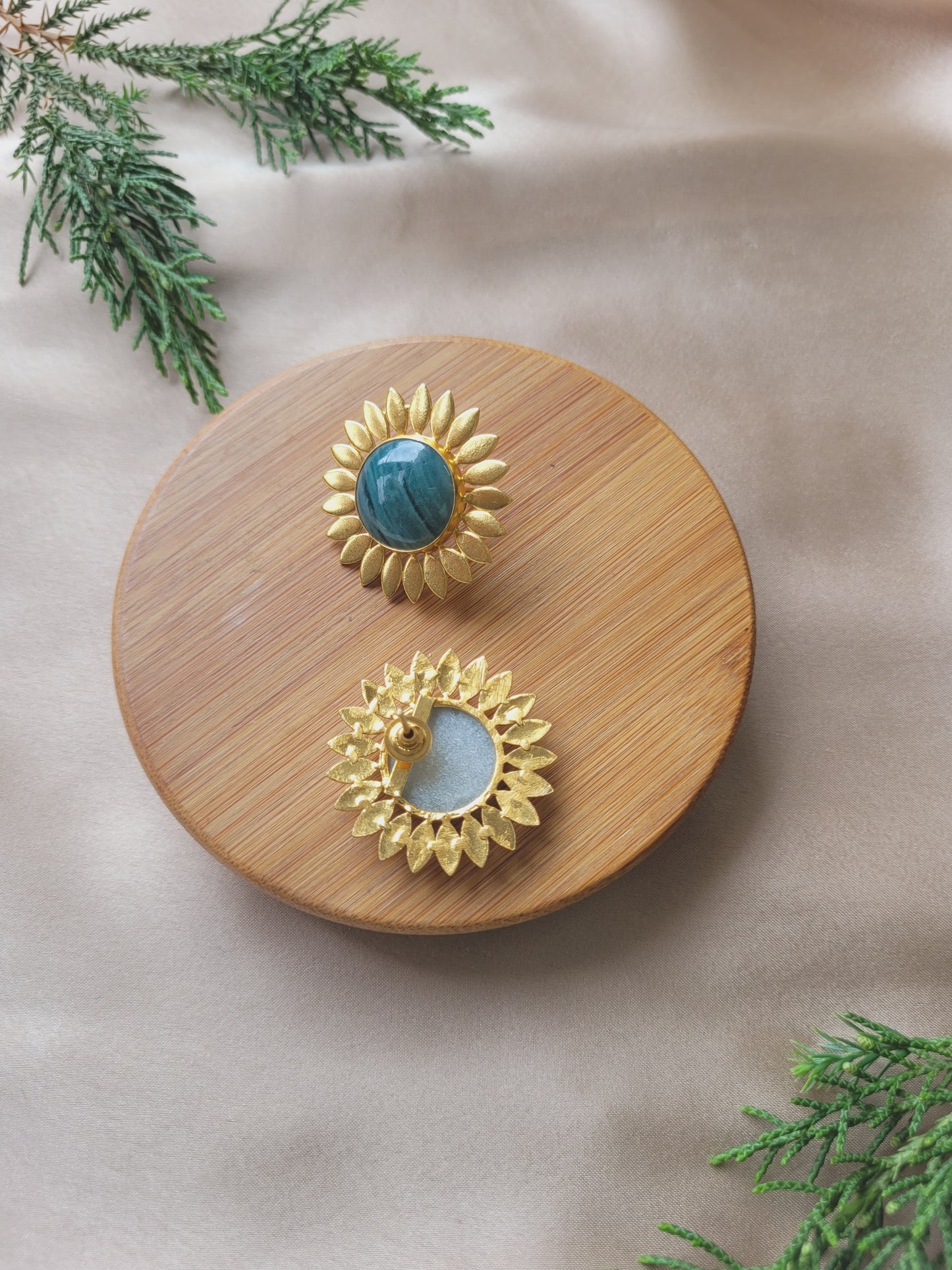 Sunflower tops- Rama green