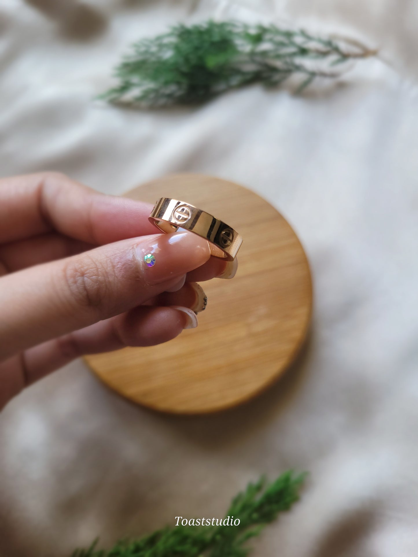 Love Band - Unstudded( Ring)