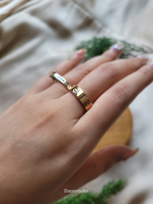 Love Band - Unstudded( Ring)