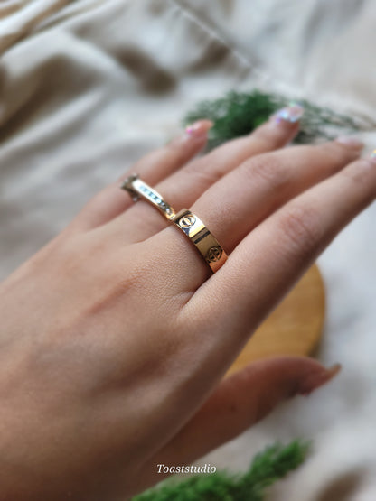 Love Band - Unstudded( Ring)