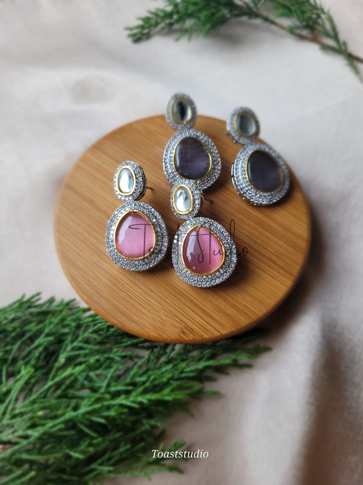 Purple Shade With AD Stone