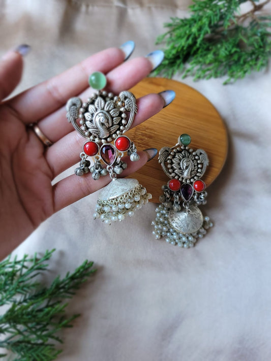 Peacock Amrapali Earrings