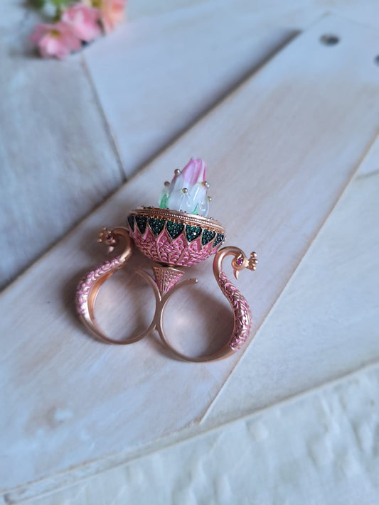 Meneka Twin Ring- Adjustable