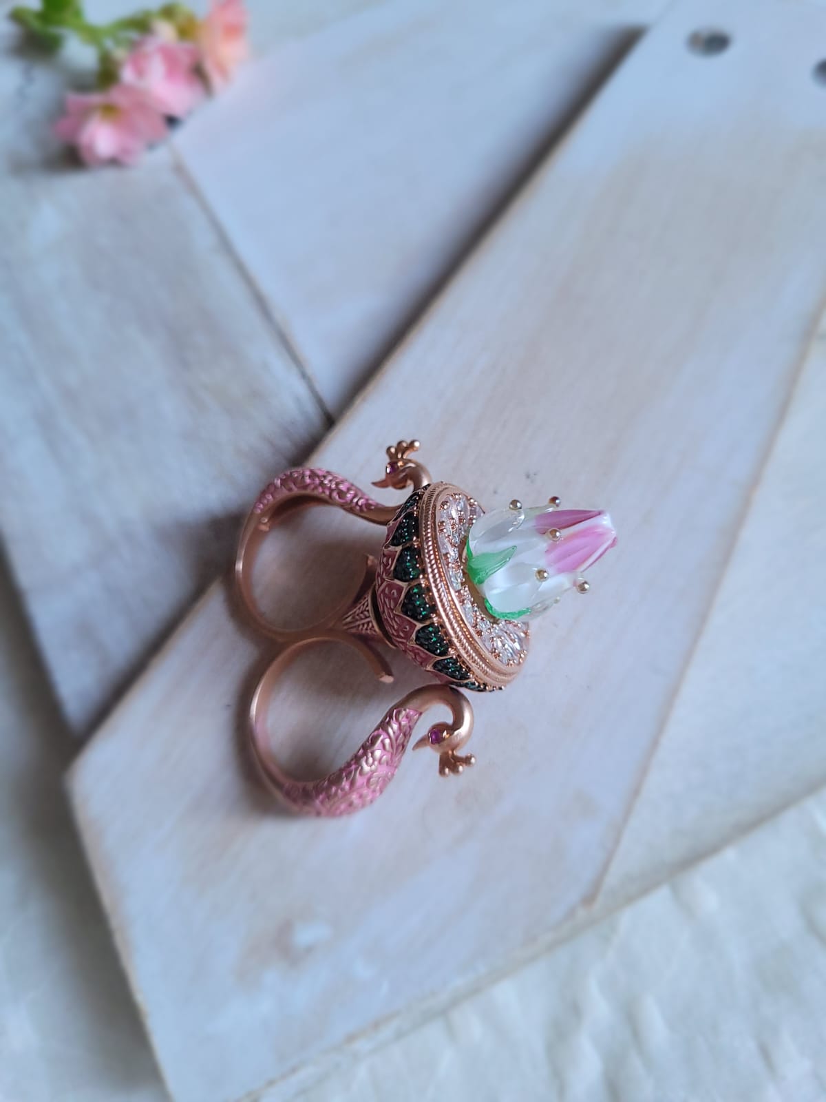 Meneka Twin Ring- Adjustable