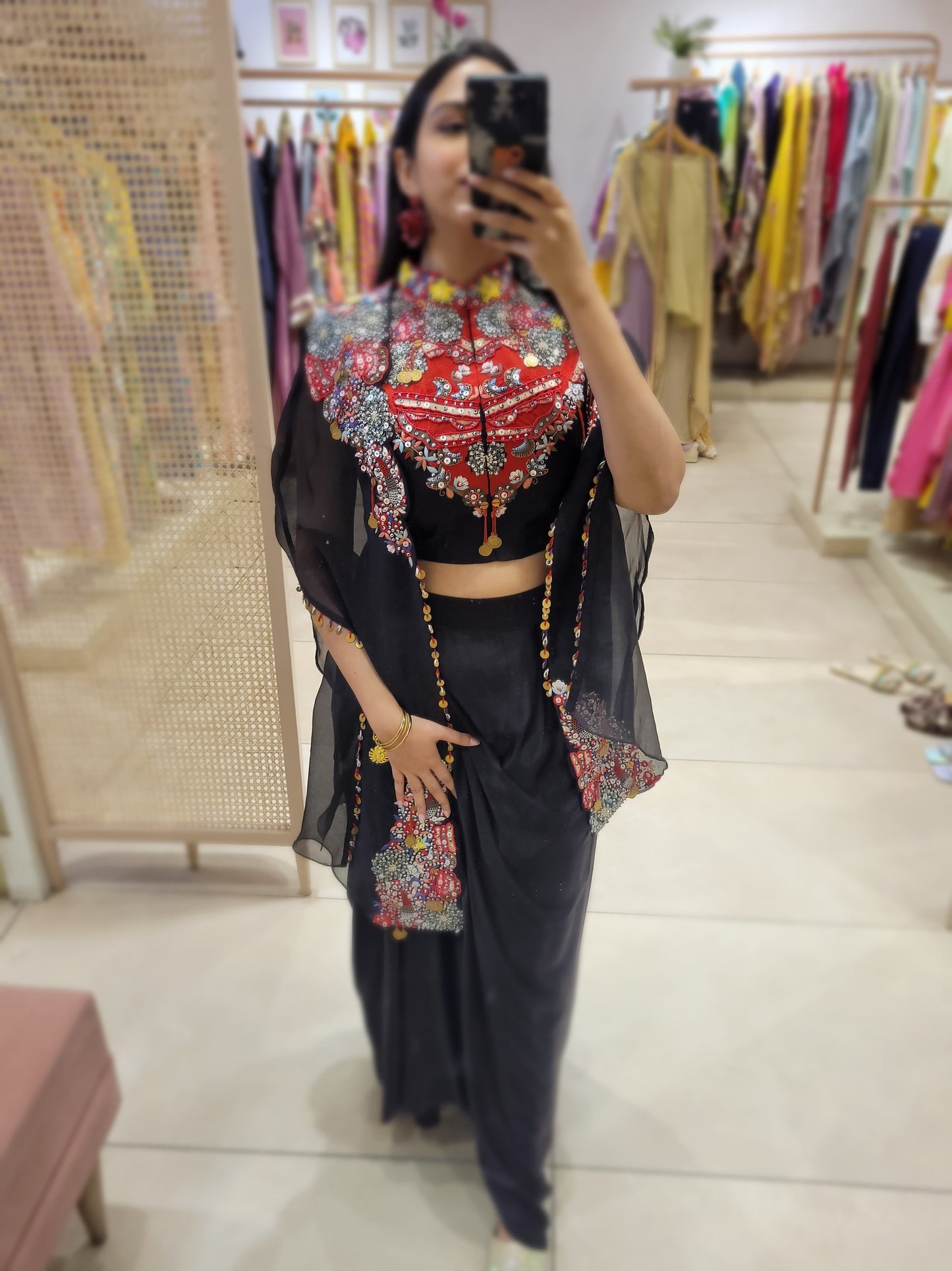 AK inspired Indowestern 3 piece Set (Ready To Ship)