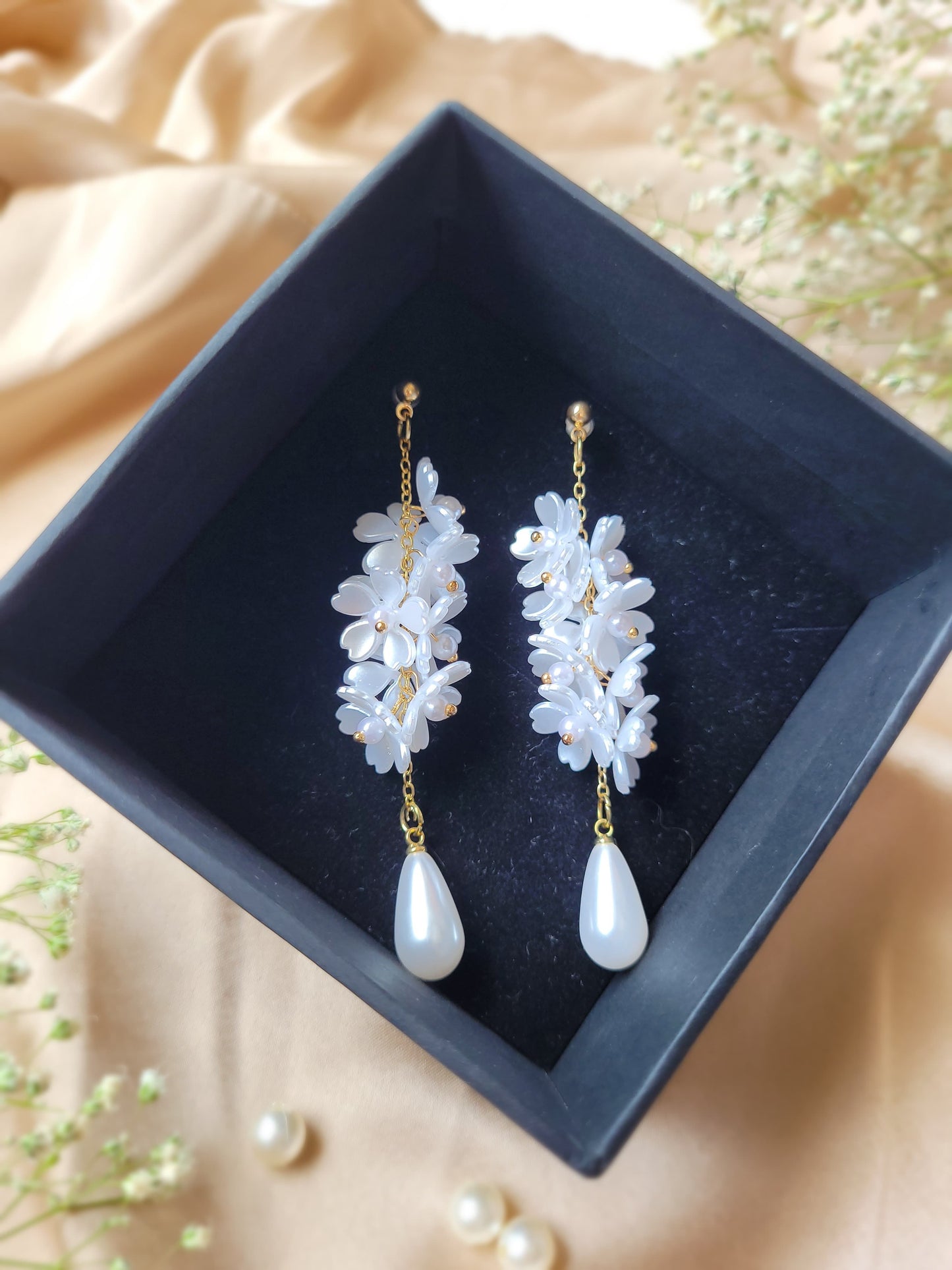 Flower Cluster Earrings