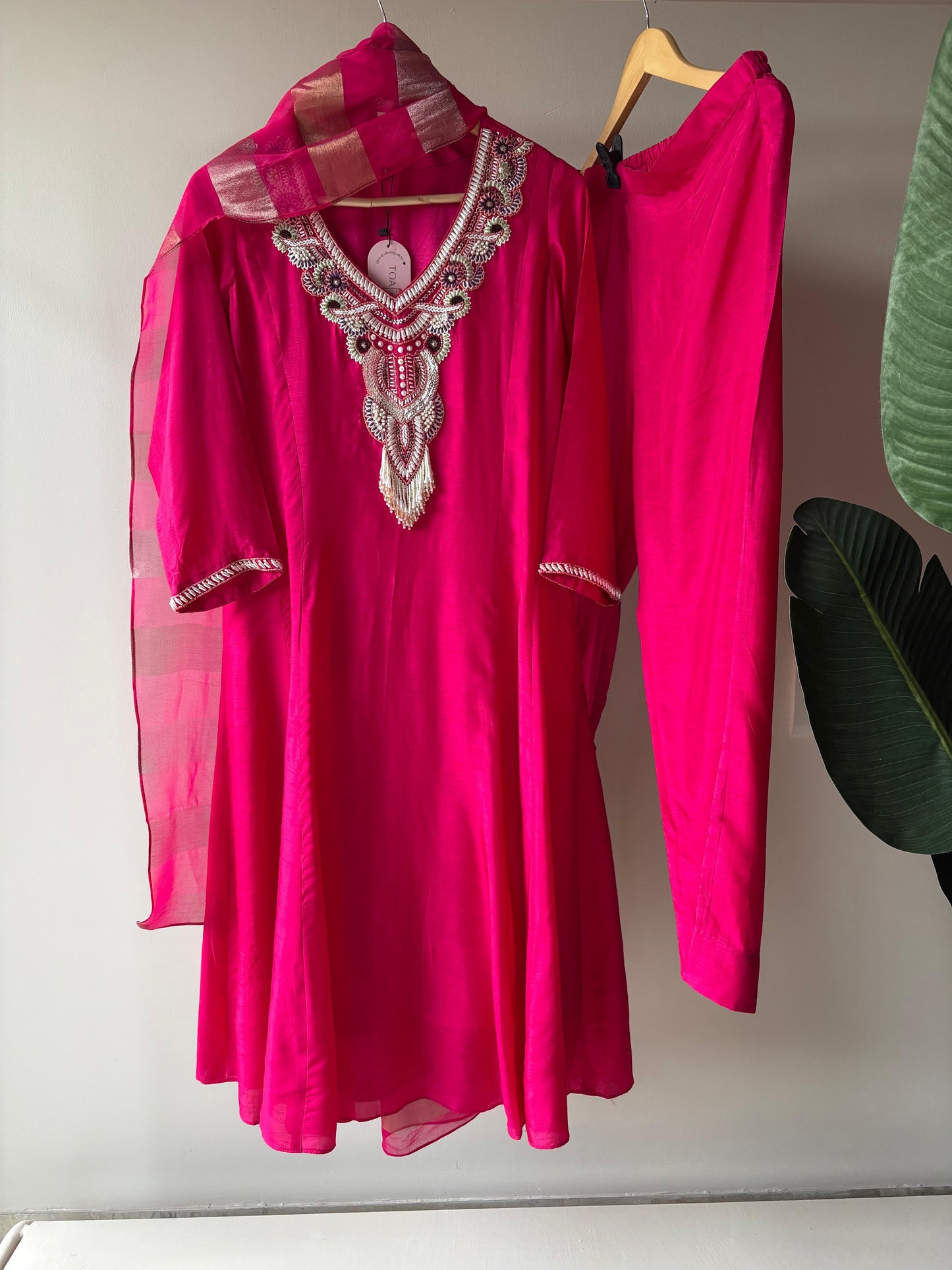 Rani Pearl Anarkali Suit (25 Days Dispatch Time)