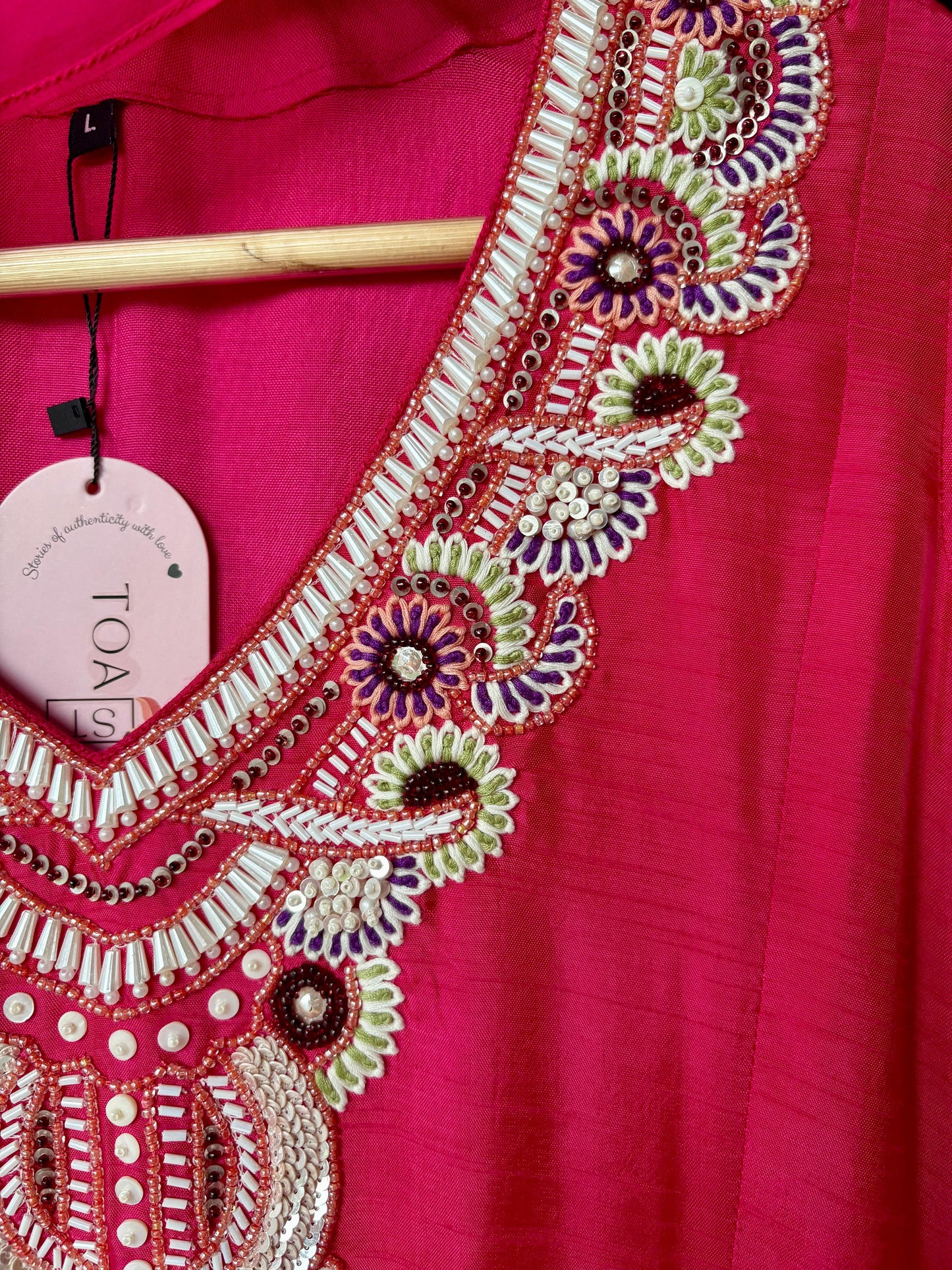 Rani Pearl Anarkali Suit (25 Days Dispatch Time)
