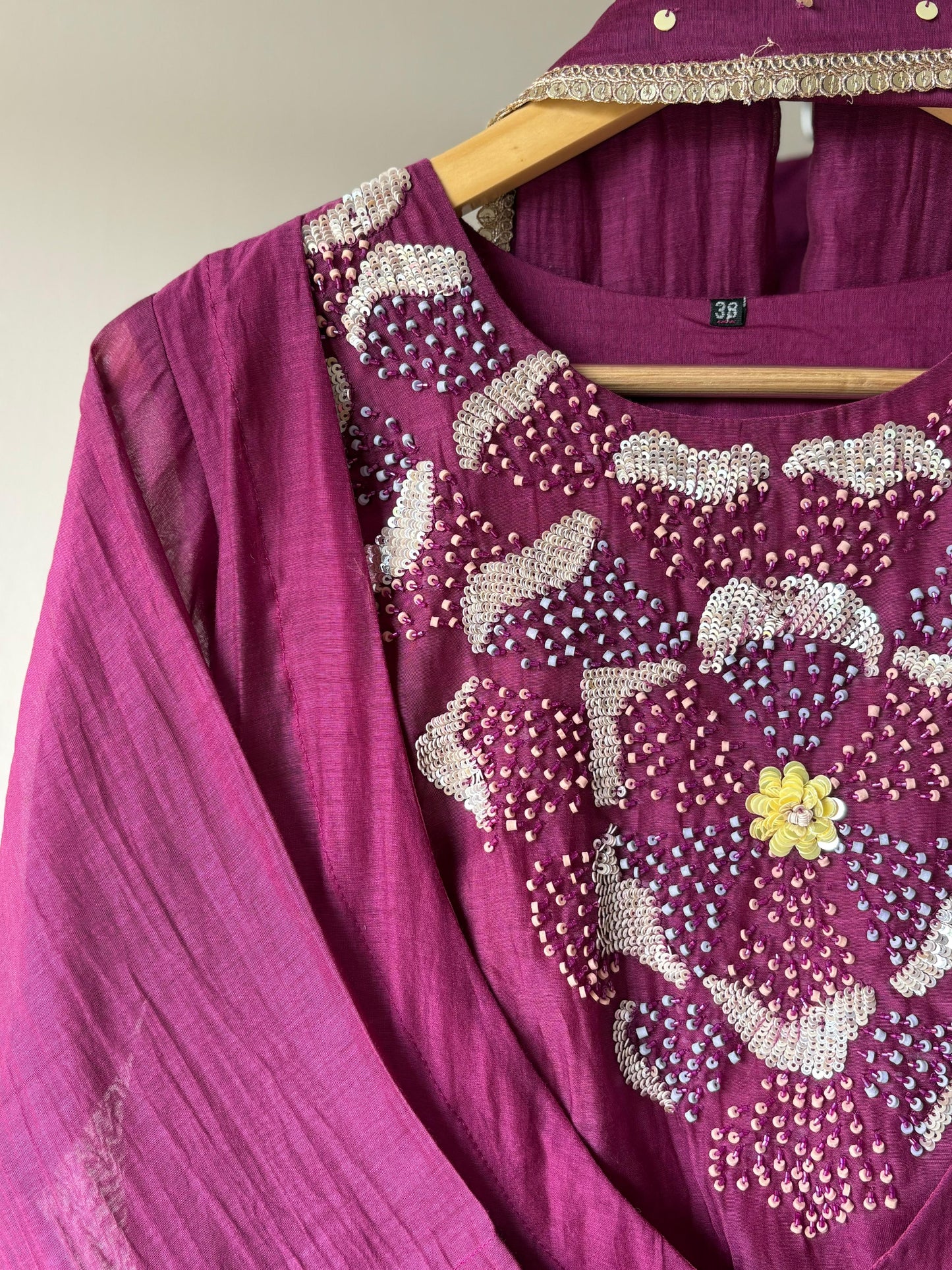 Jodhpuriya Double layer Kurti set