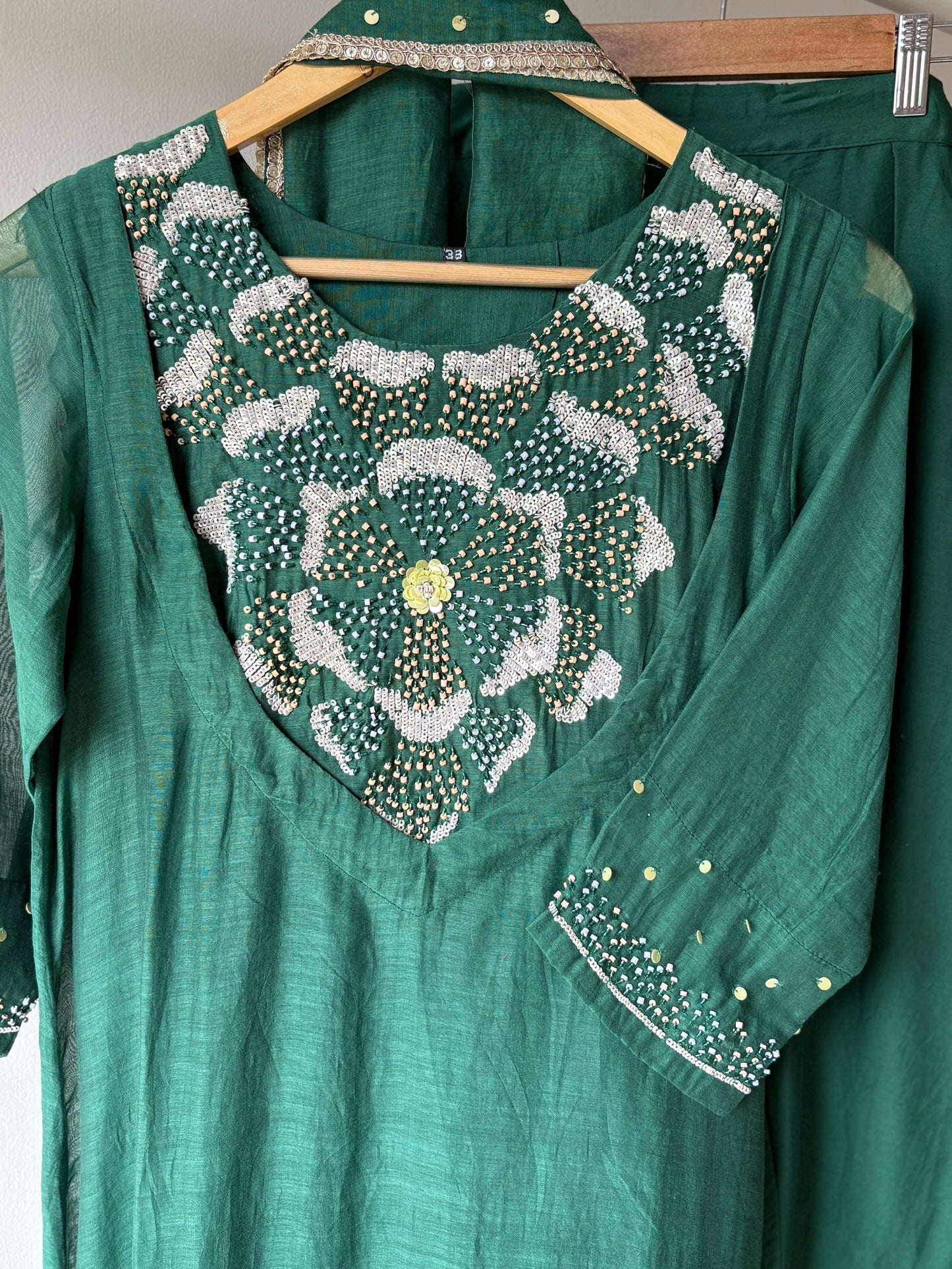 Jodhpuriya Double layer Kurti set