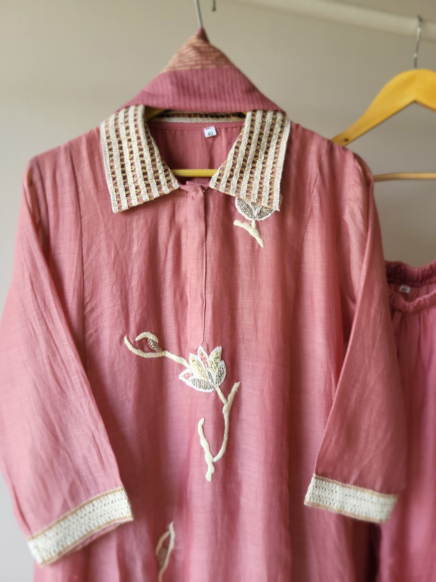 Lace Collar Style Suitset