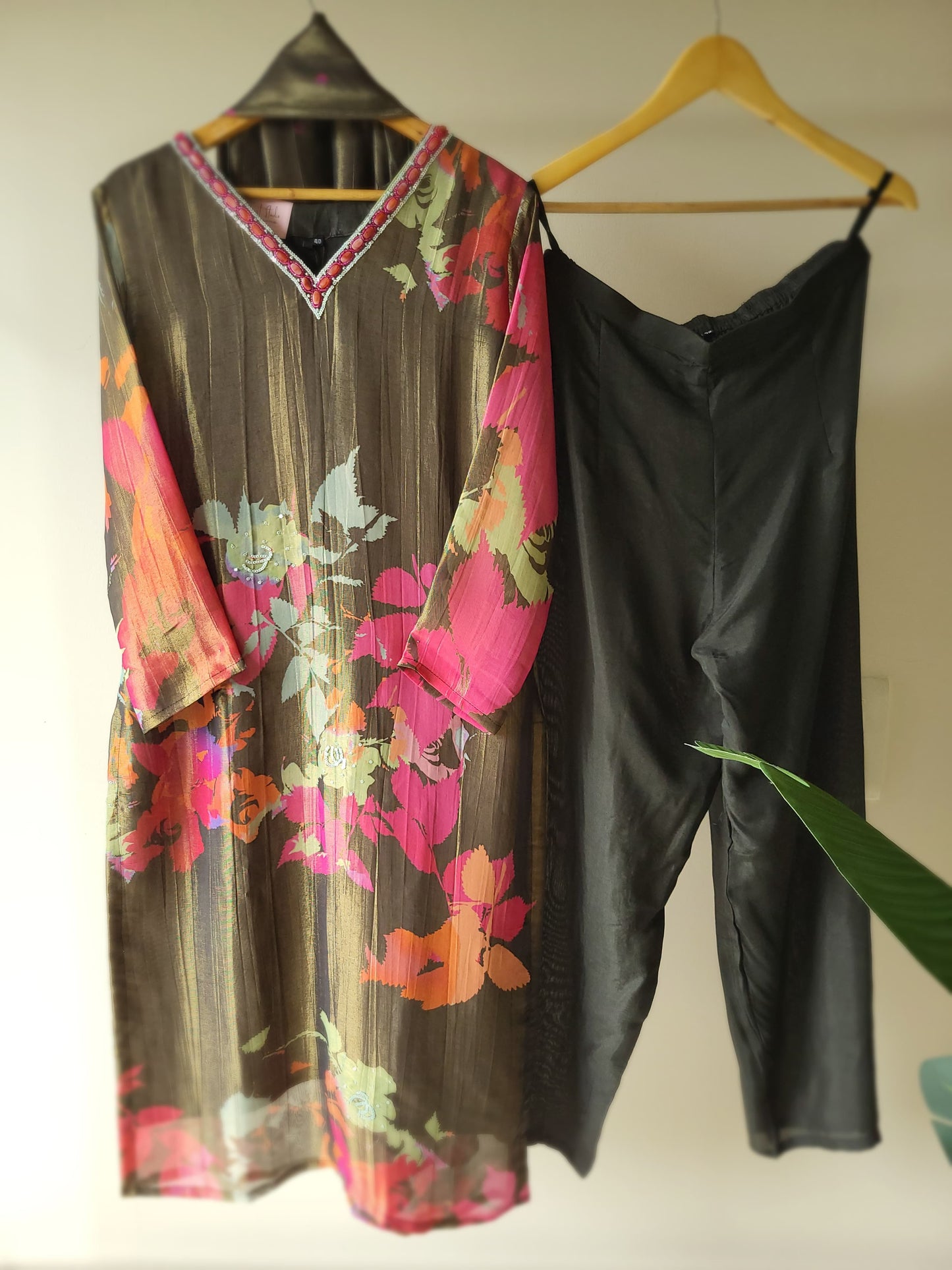 Copper Colour Suit set(Ready To Ship)