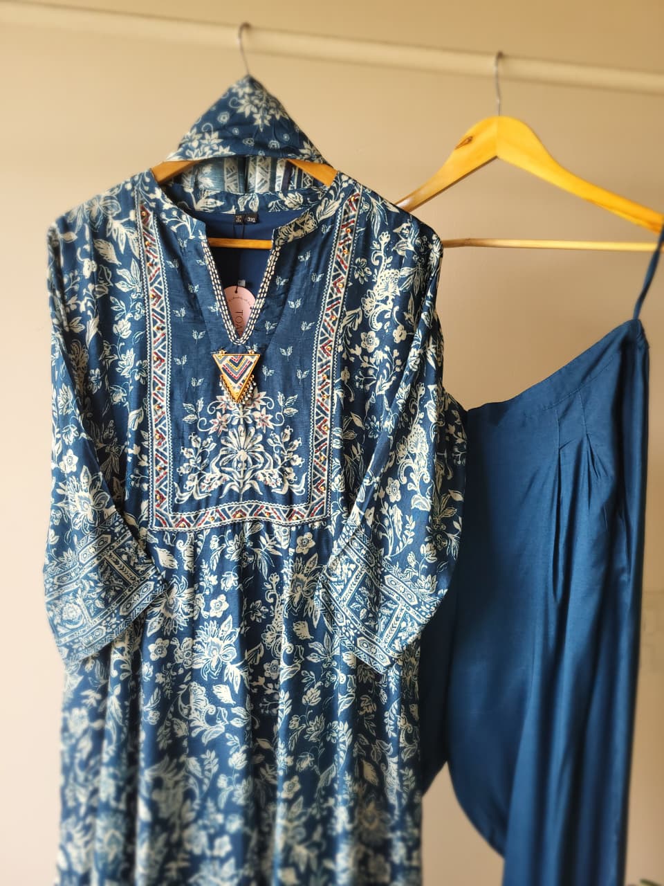 Sapphire Print Suitset (Ready To Ship)