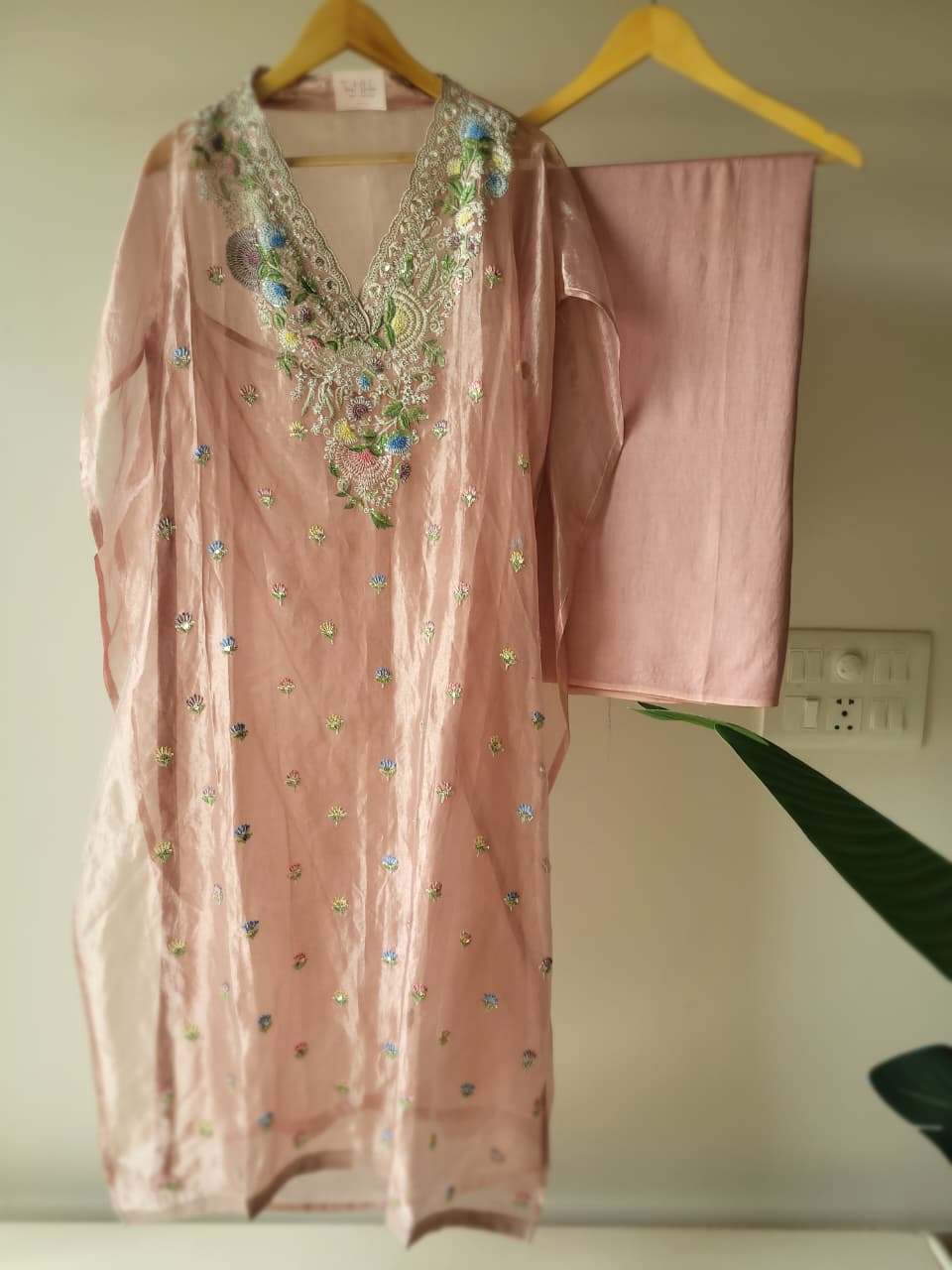 Rose Khwaab unstitched suit
