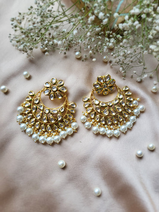 Golden heirloom Chandbali