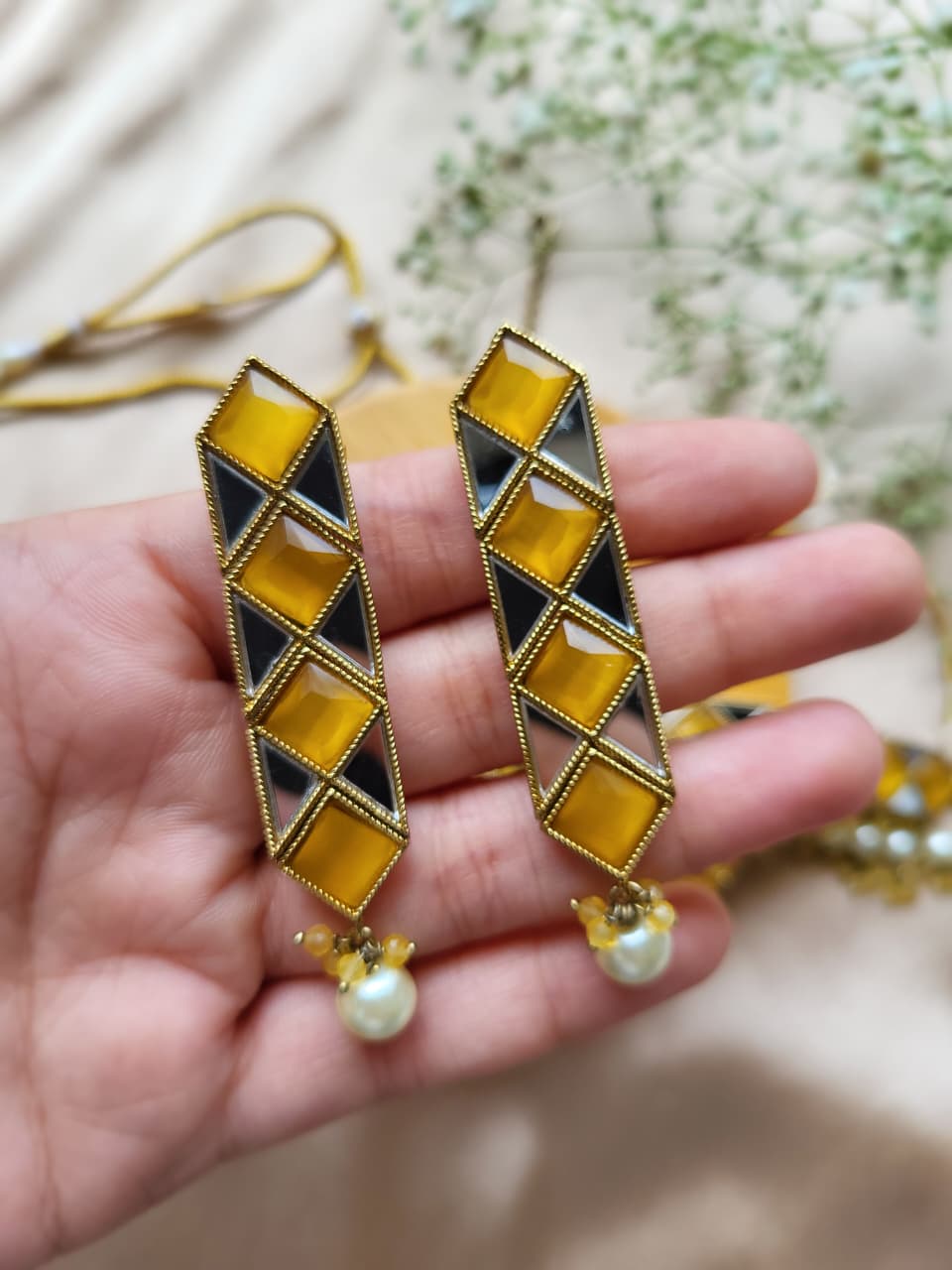 The Sunflower necklace set