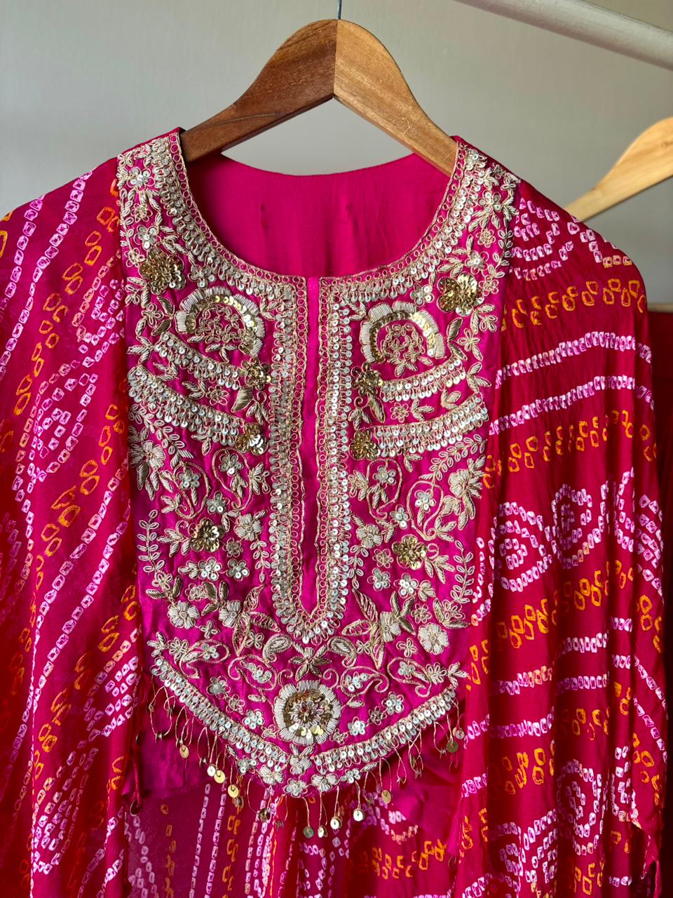 Gul Bandhej Set