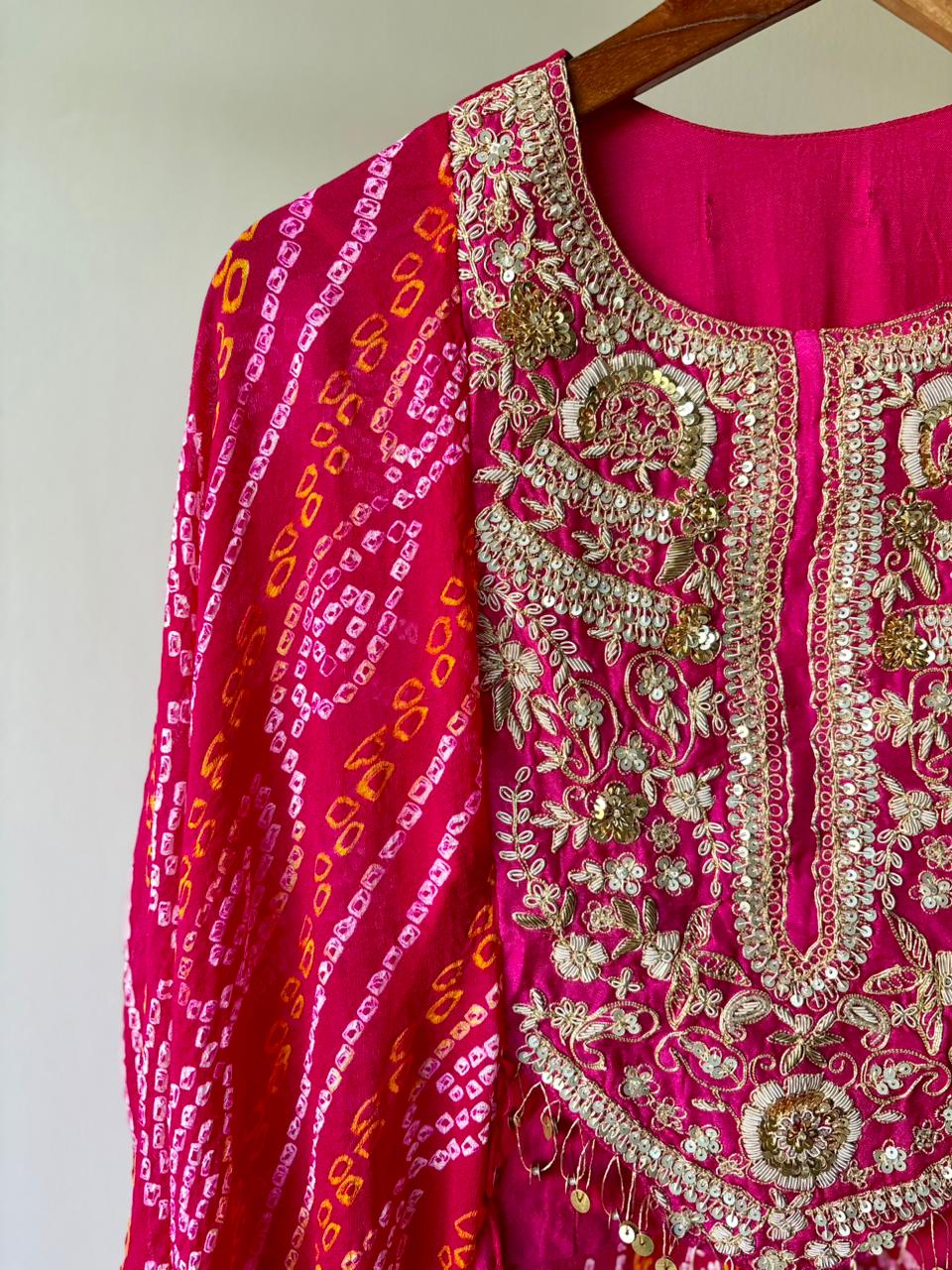 Gul Bandhej Set