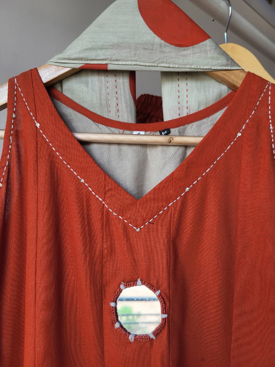 Noor Mirror Cotton Suit