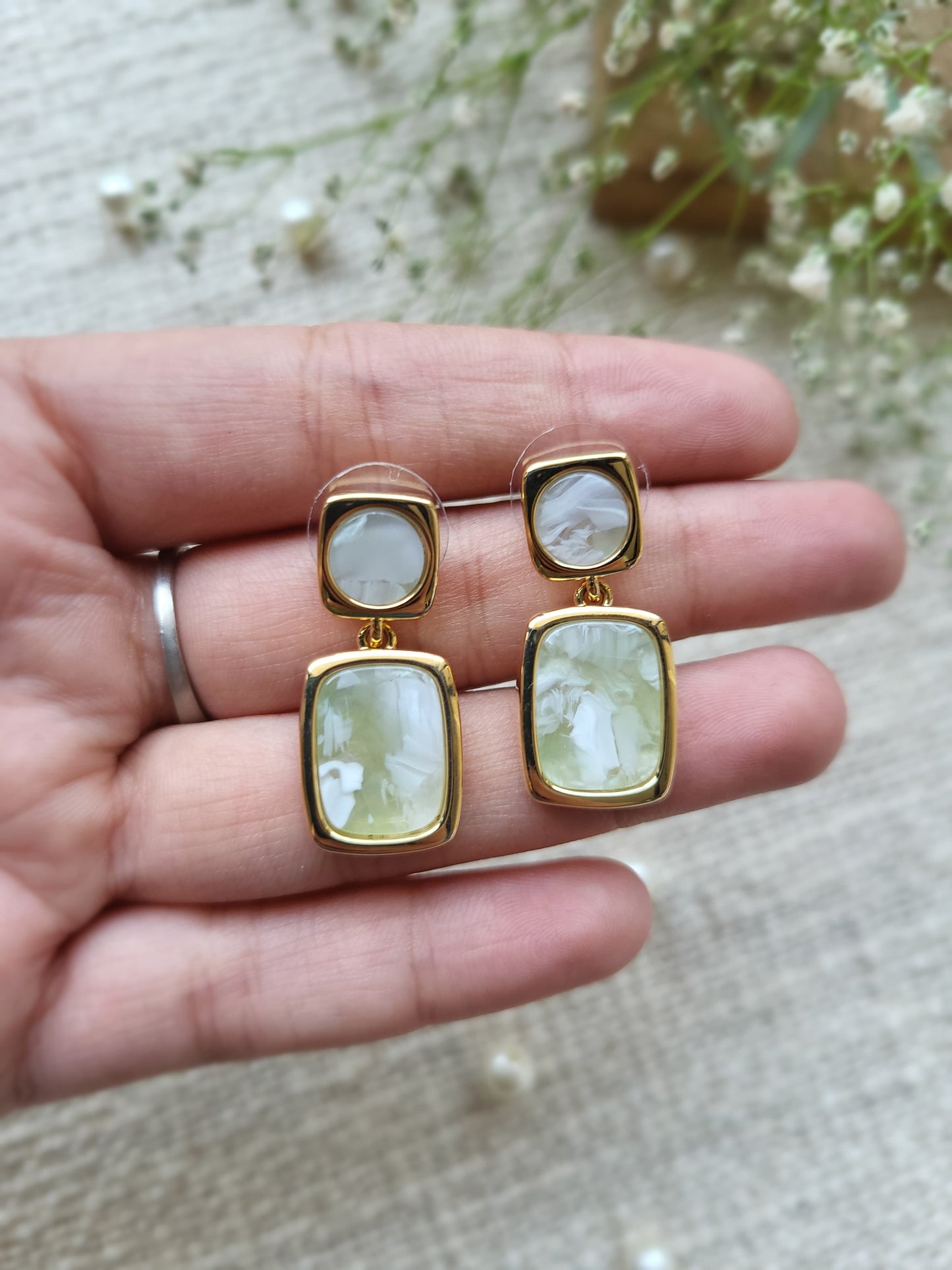 Ethereal Square Studs