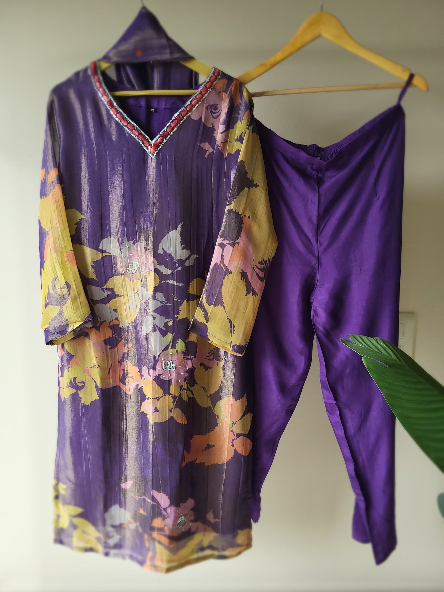 Copper Colour Suit set(Ready To Ship)