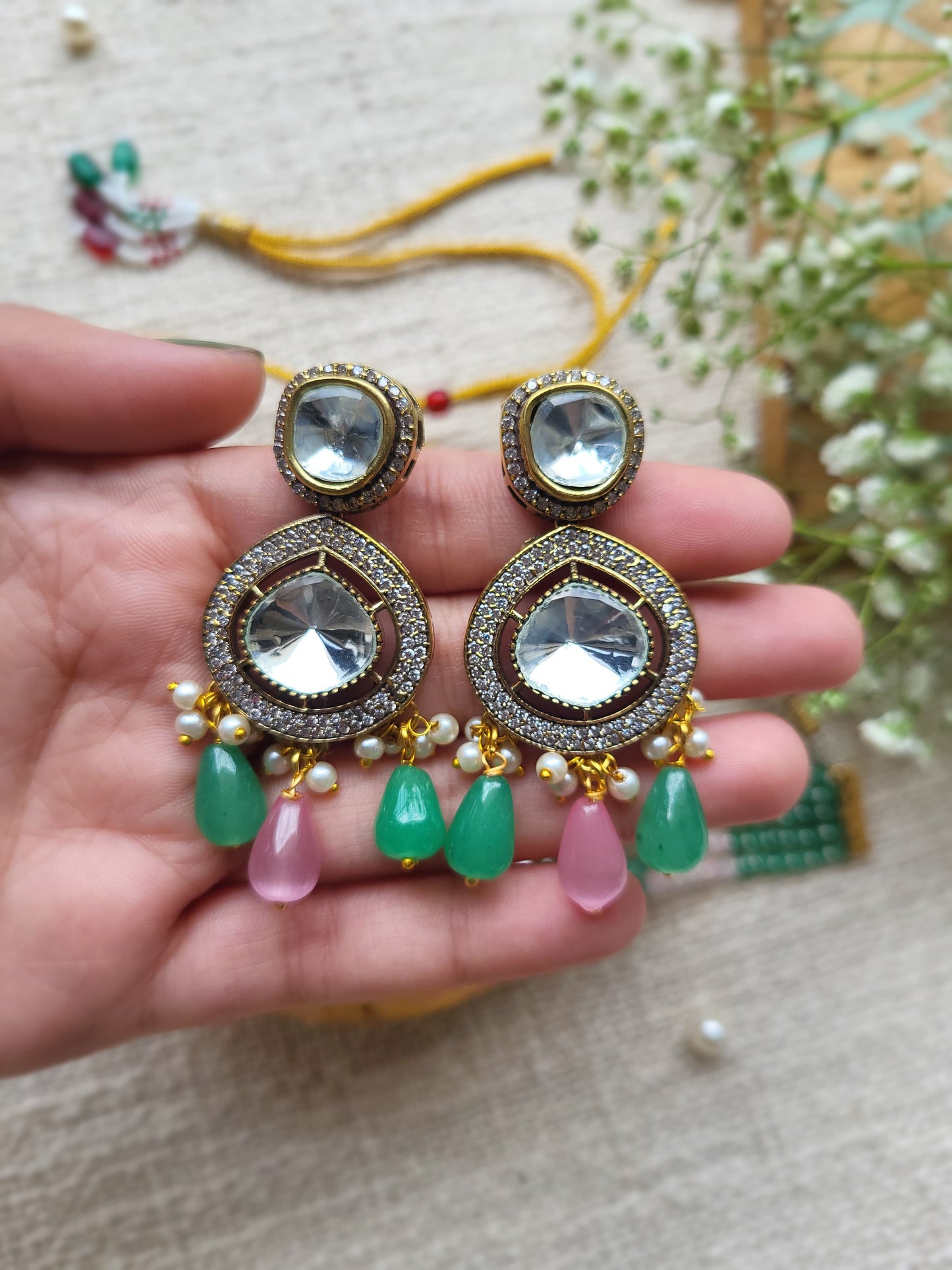 Peacock Plume Set