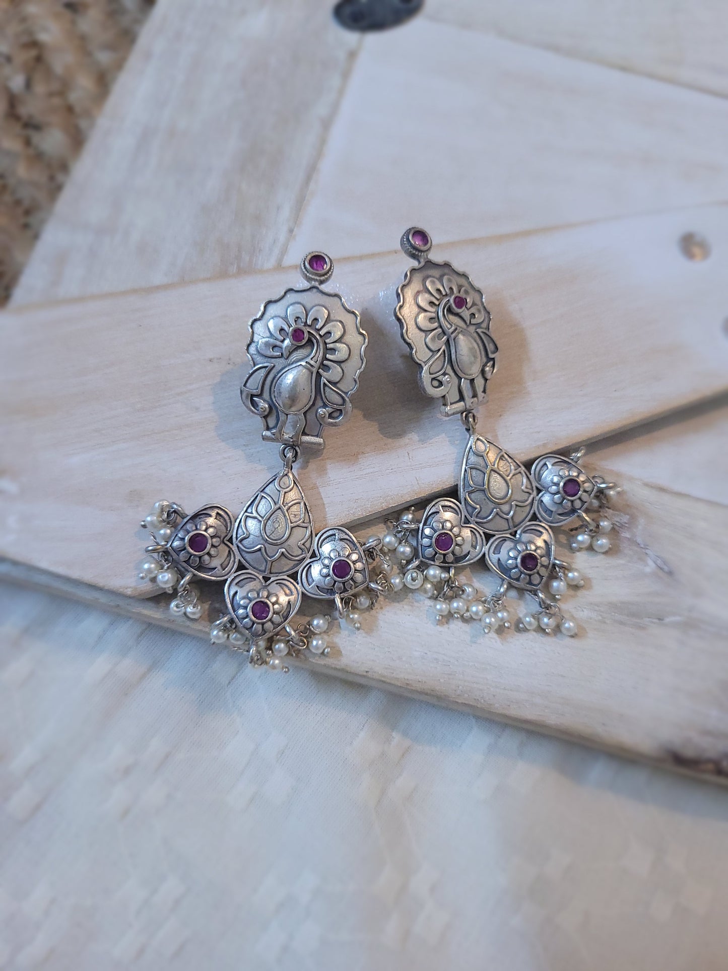 Panchratan Jhumki- 3 Colours