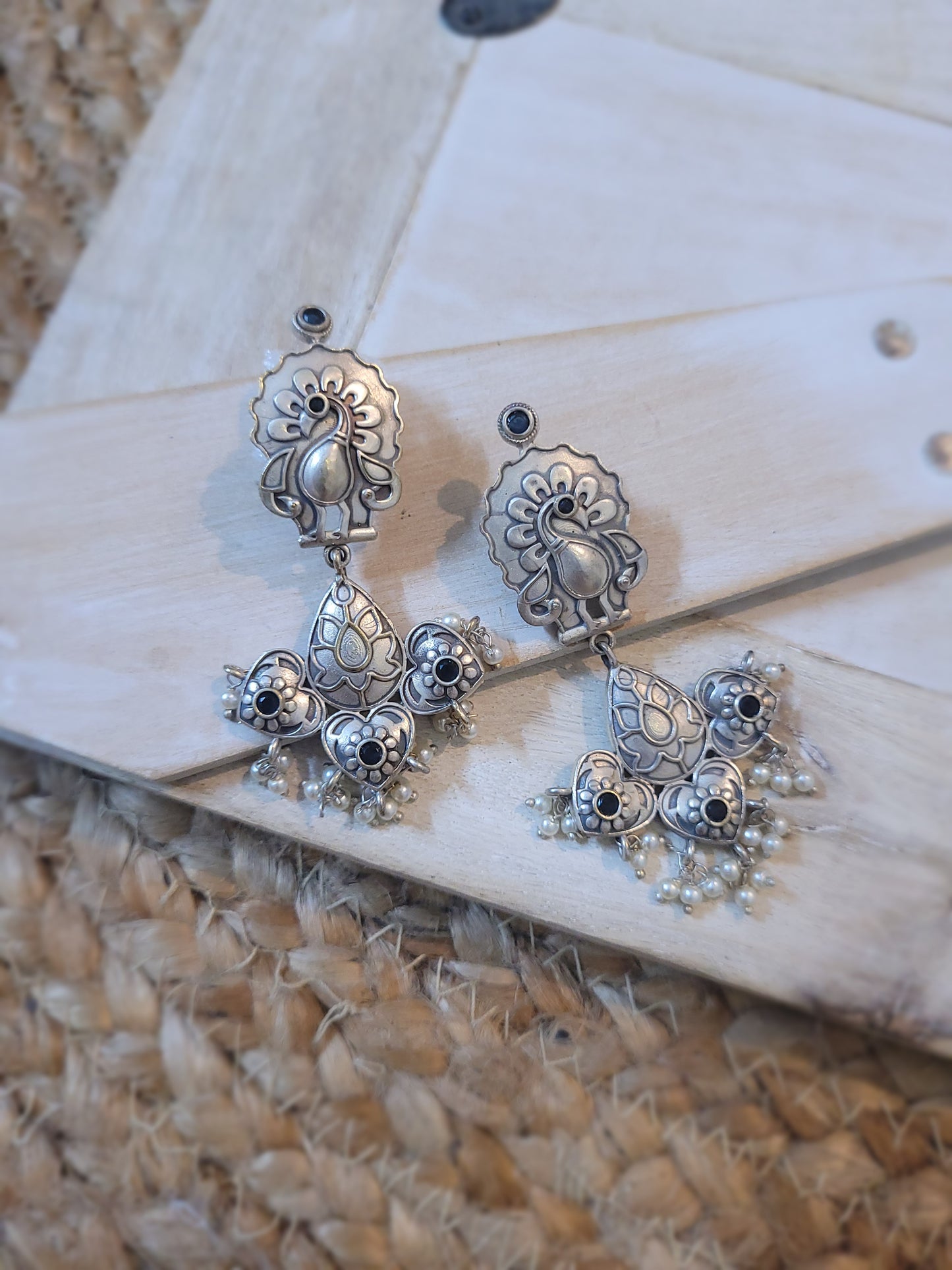 Panchratan Jhumki- 3 Colours