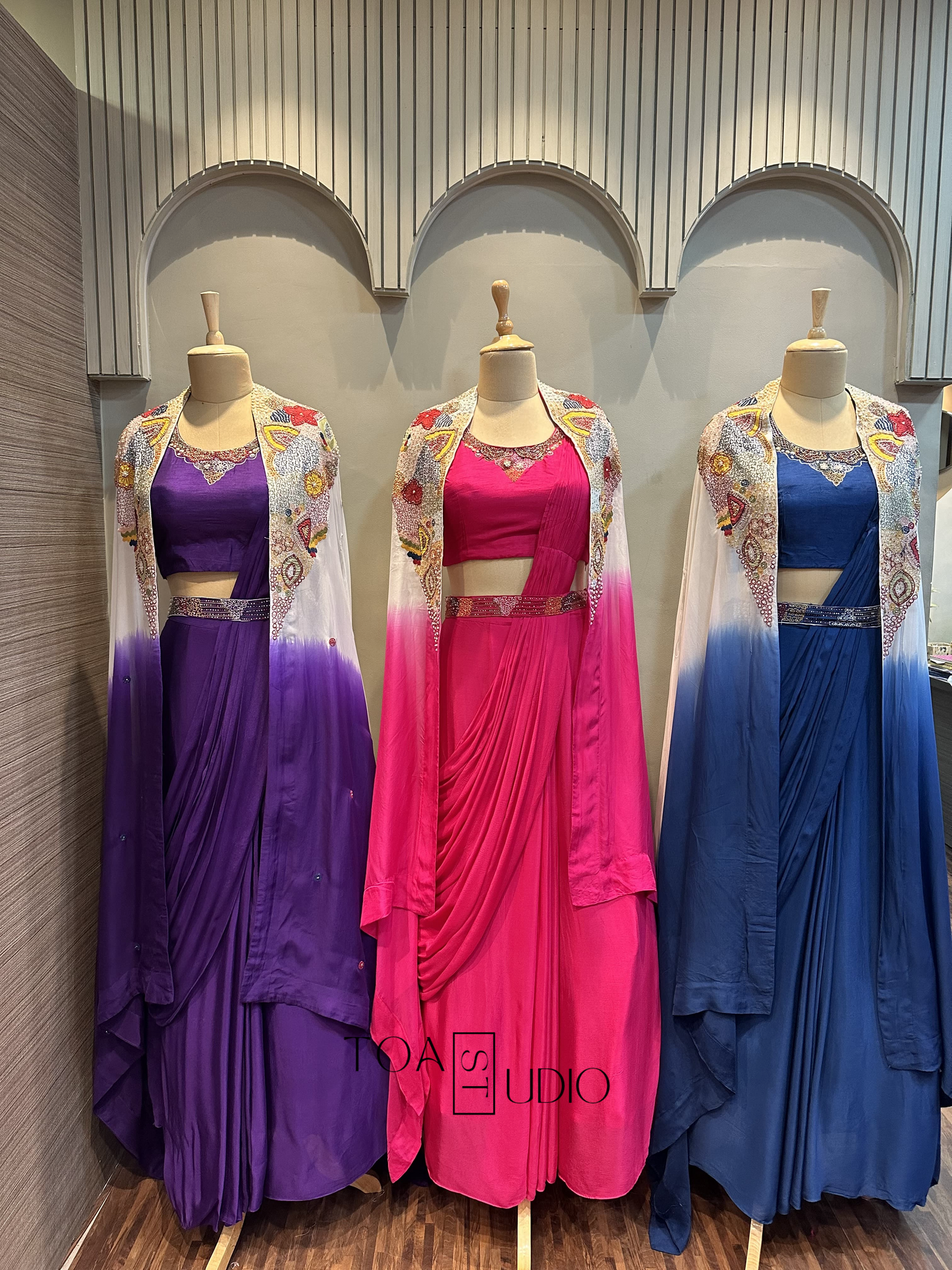 Jasmine Cape Lehenga Set