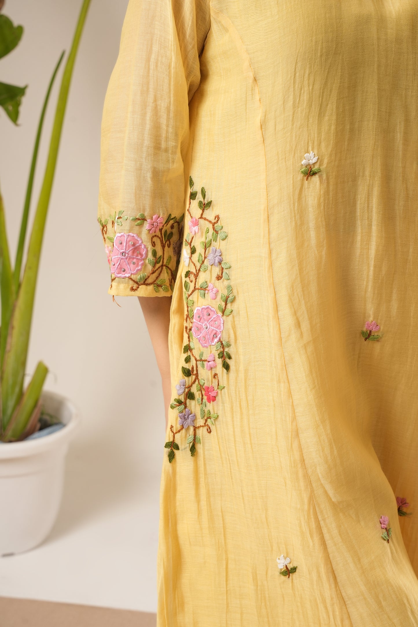 Daffodils Pocket Suit Set (Ready Stock)