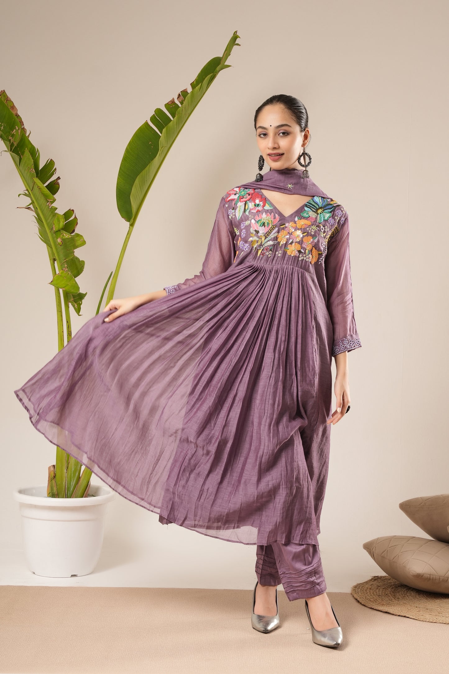 BESTSELLER Wild orchid Set /Lovestory Suit (Ready To Ship)