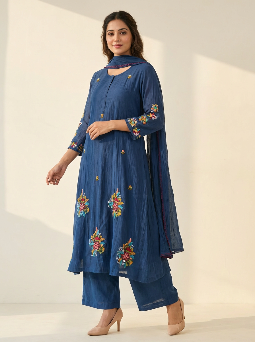 Hazel French Embroidered Set