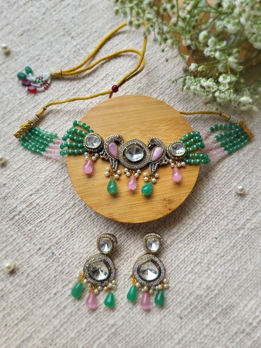 Peacock Plume Set