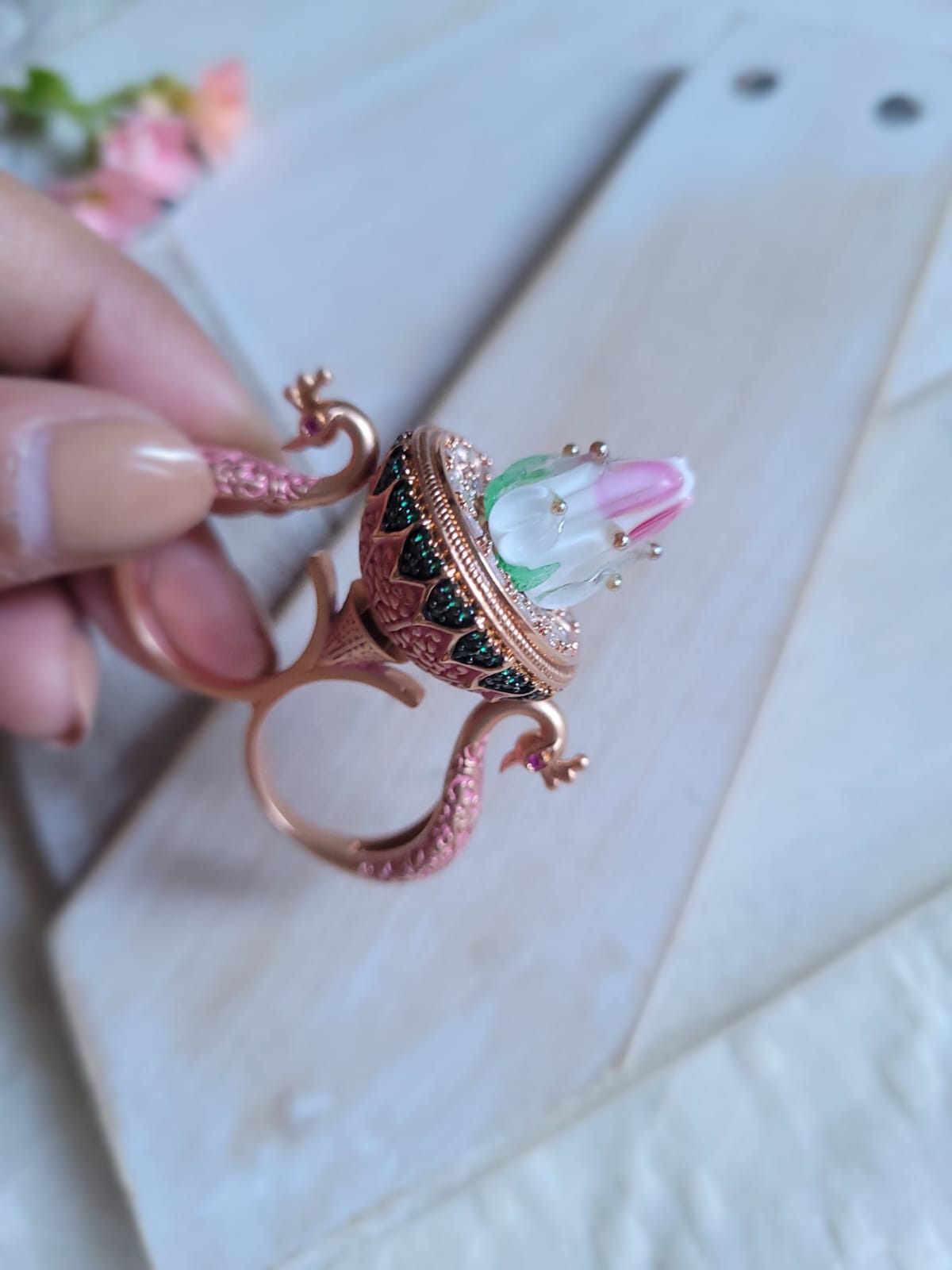 Meneka Twin Ring- Adjustable