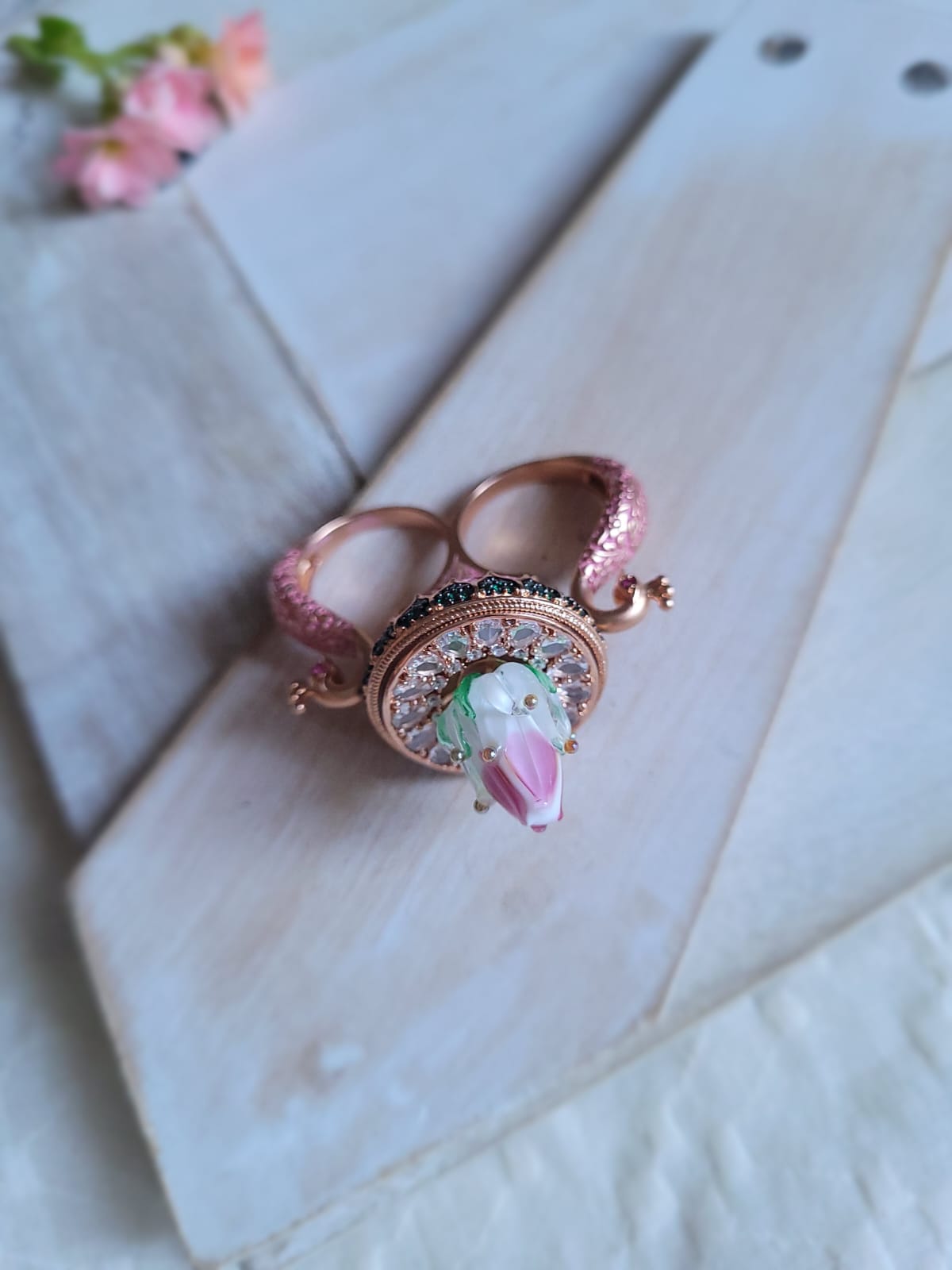 Meneka Twin Ring- Adjustable