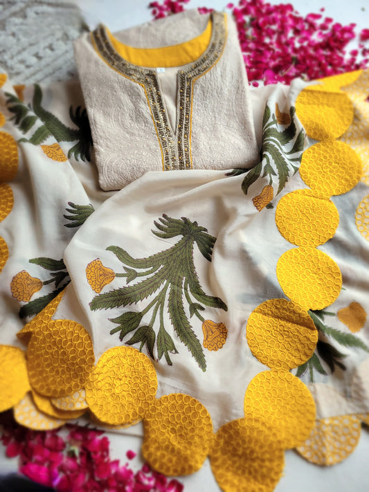 Marigold Applique Set(Ready To Ship)