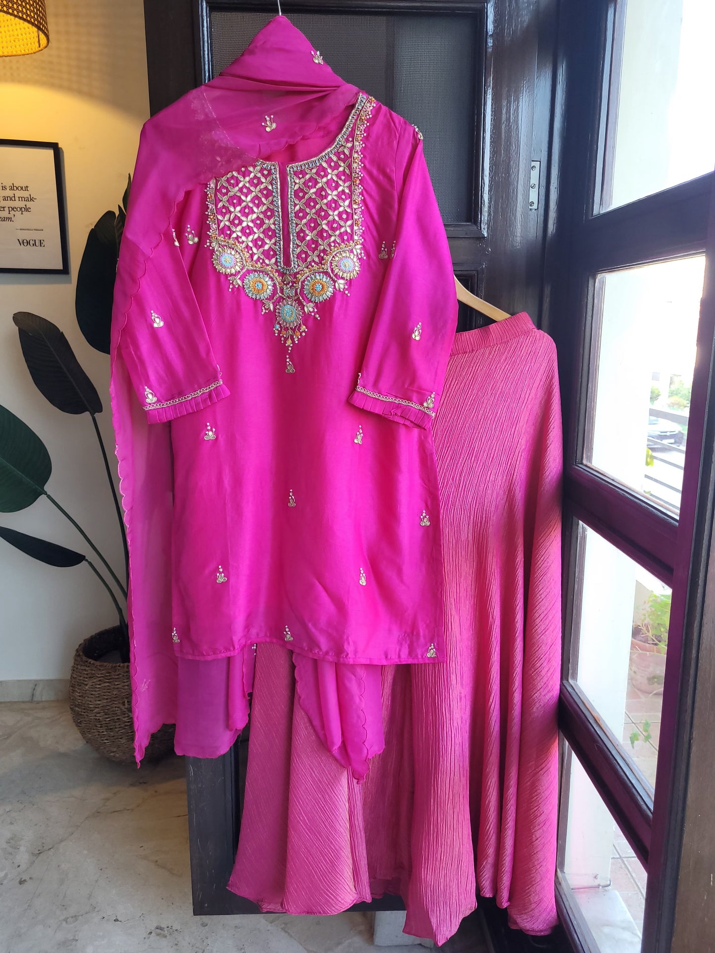Sharanya Sharara set  (Ready To Ship)