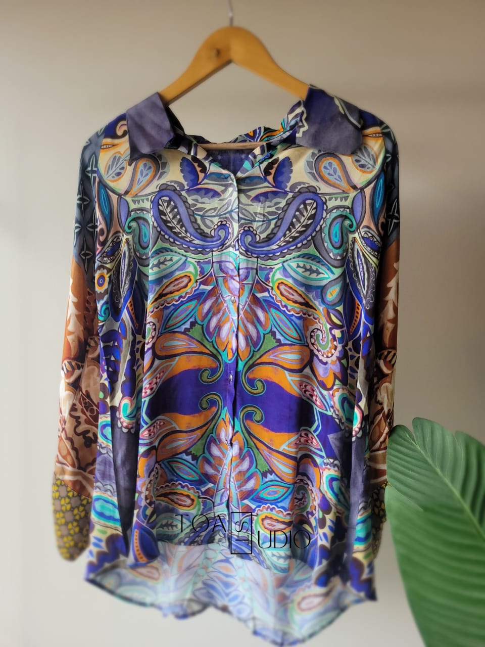 Blue Lagoon Top (Ready to Ship)