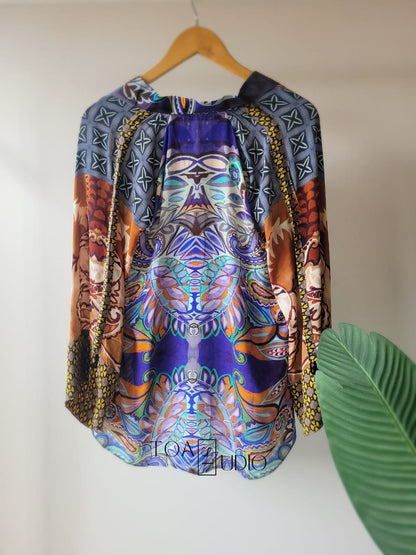 Blue Lagoon Top (Ready to Ship)