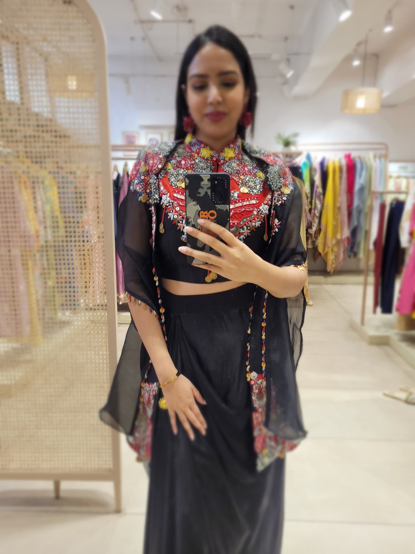 AK inspired Indowestern 3 piece Set (Ready To Ship)