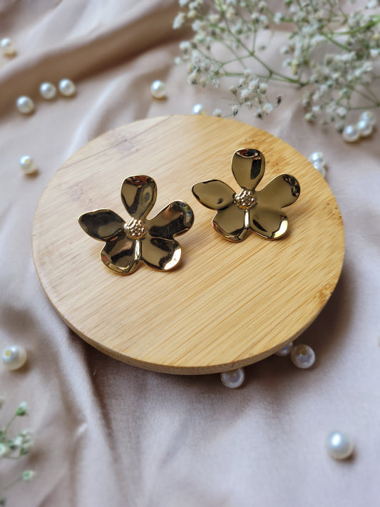 Classic Lotus Earrings