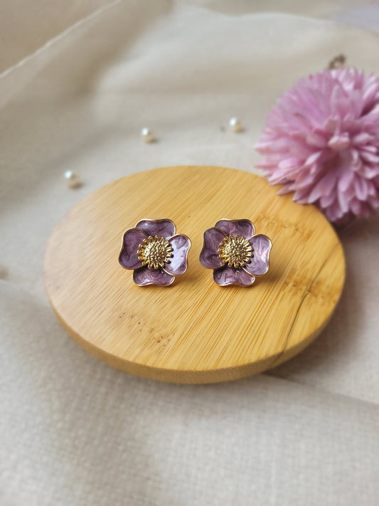 White Flower Studs.