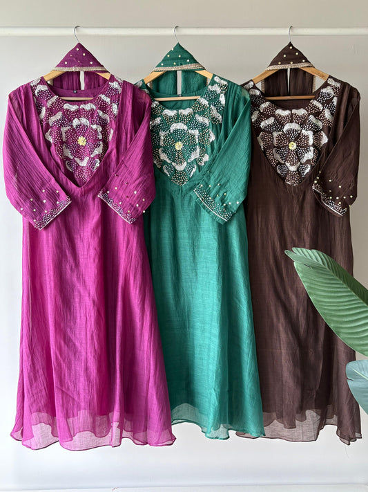 Jodhpuriya Double layer Kurti set