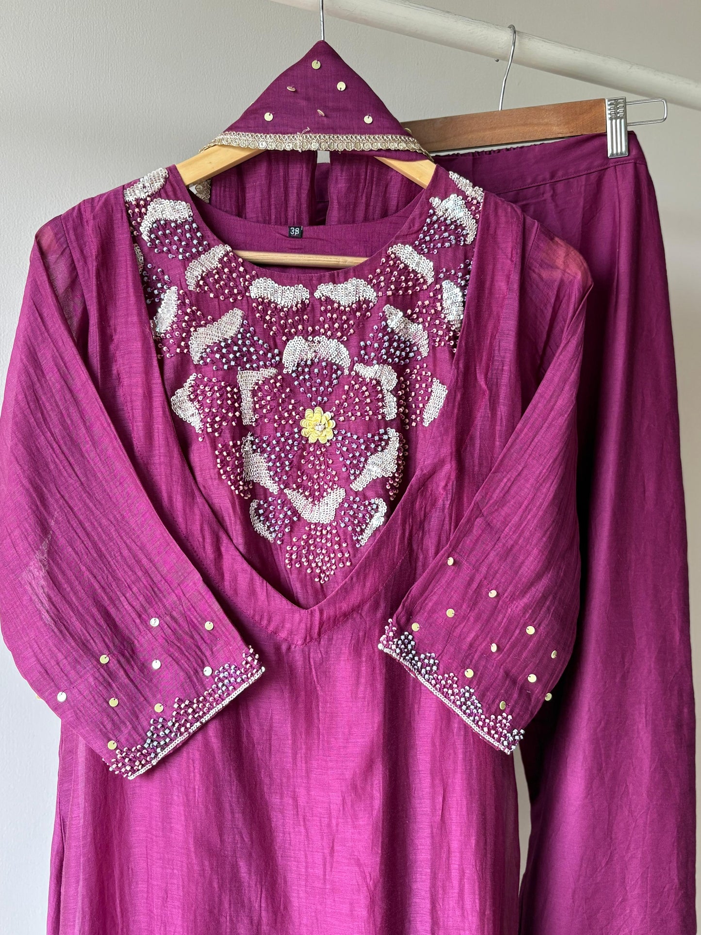 Jodhpuriya Double layer Kurti set