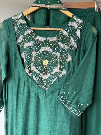 Jodhpuriya Double layer Kurti set
