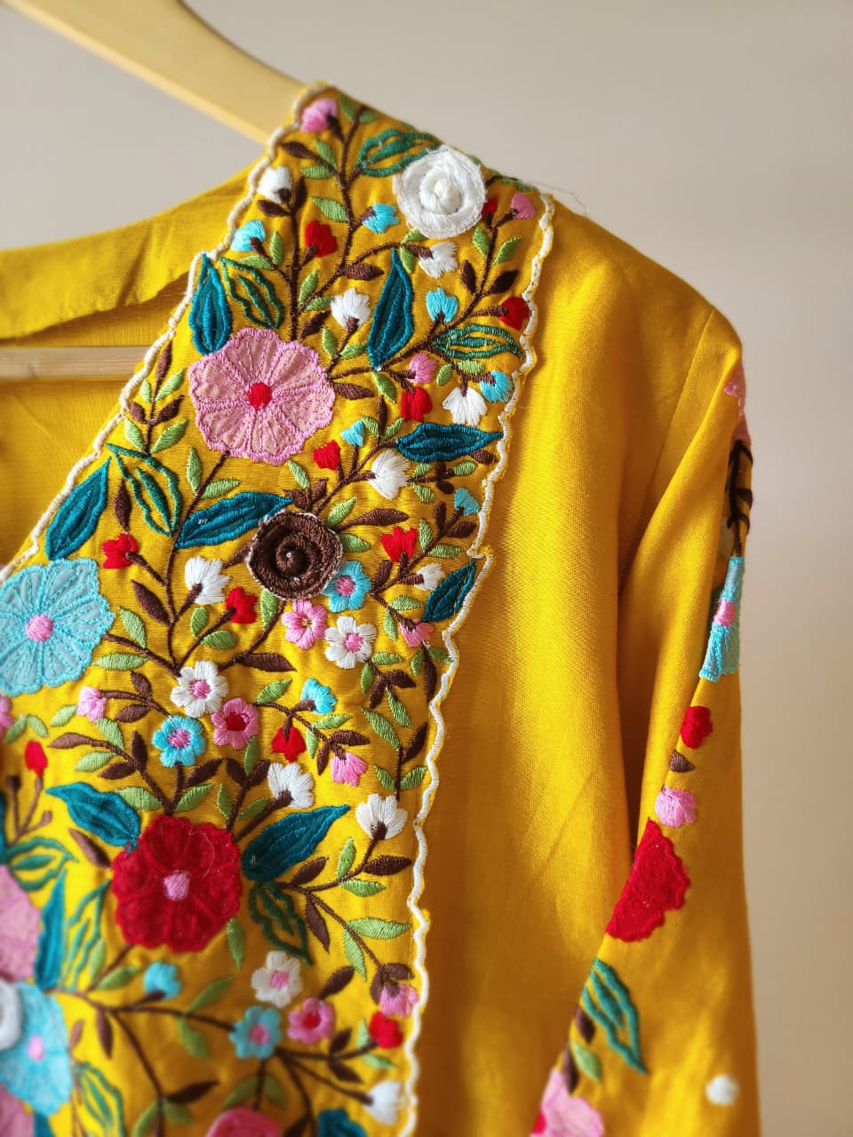 Vasanti Phool Set (Ready To Ship)
