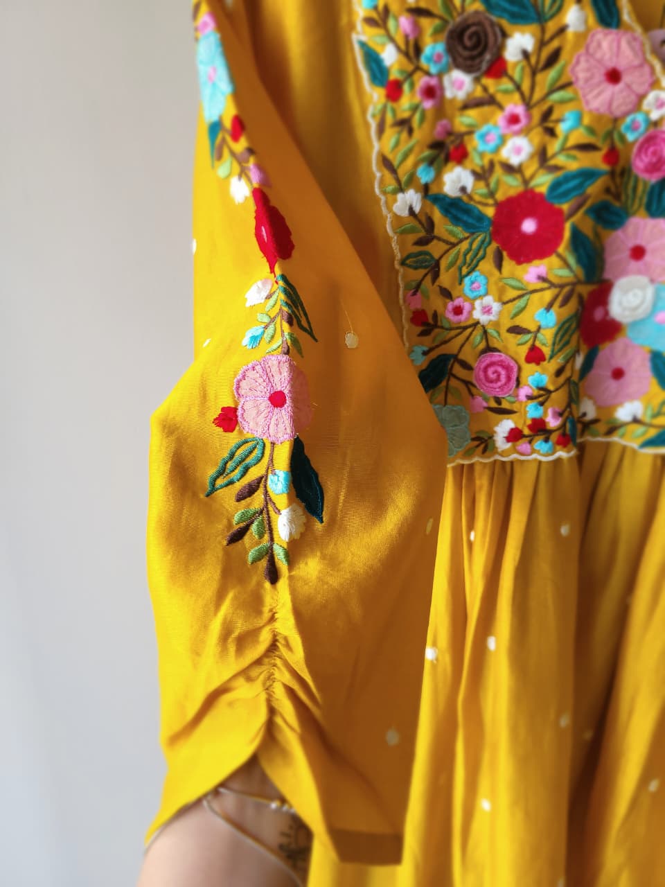 Vasanti Phool Set (Ready To Ship)