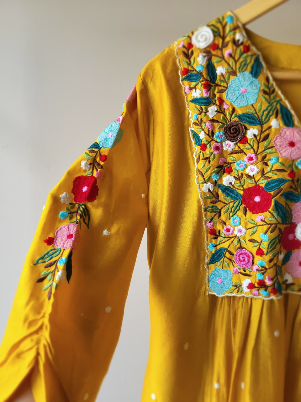 Vasanti Phool Set (Ready To Ship)