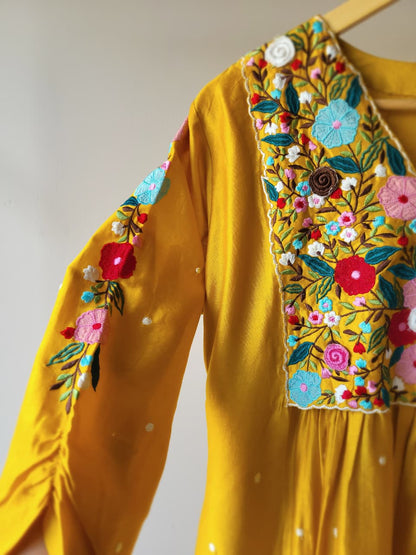 Vasanti Phool Set (Ready To Ship)